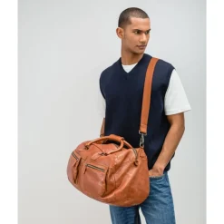 Bolsa De Viaje Biba Stuart De Piel