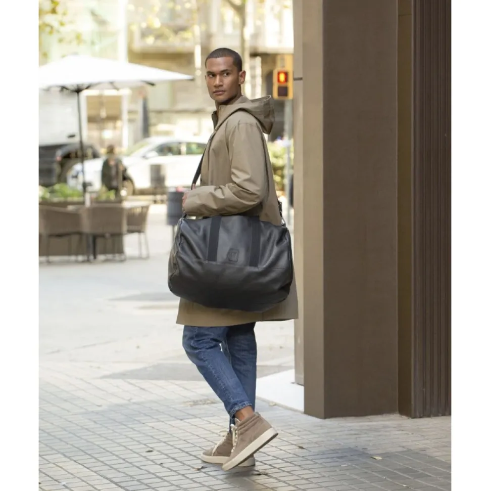 Bolsa De Viaje Biba West Riverside De Piel