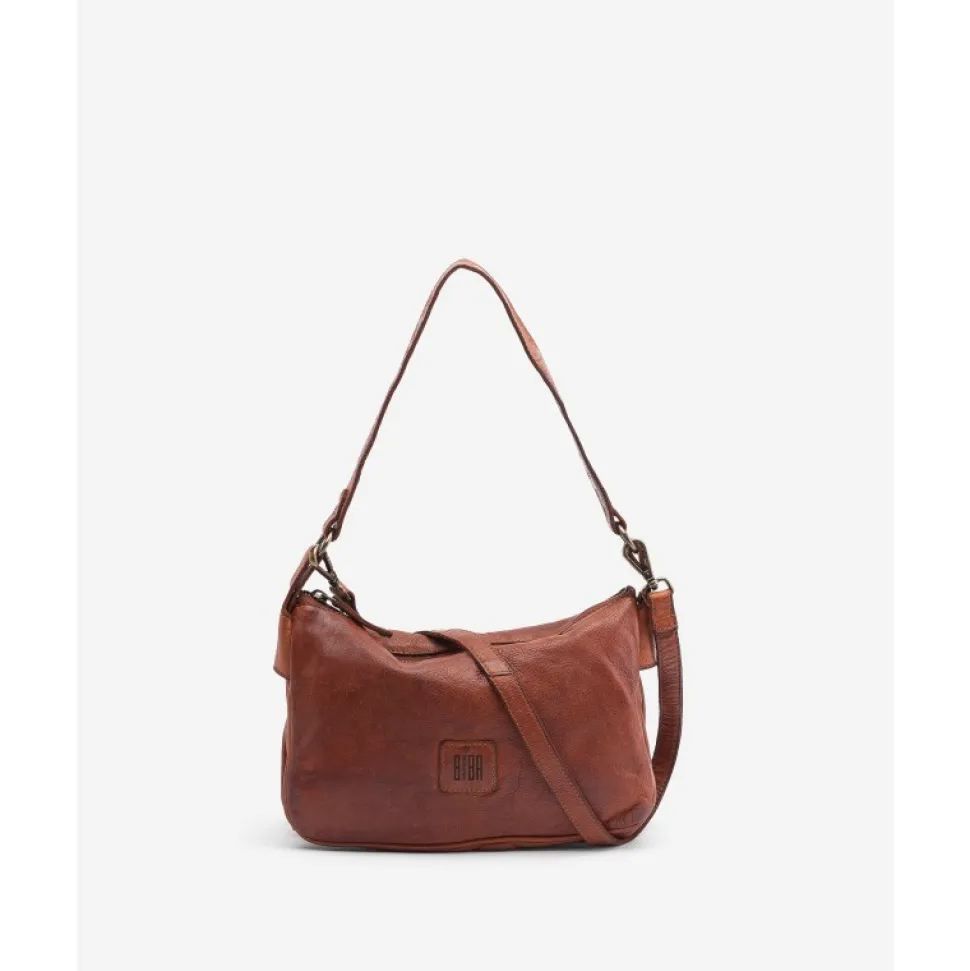 Bolso De Hombro Biba Boston De Piel