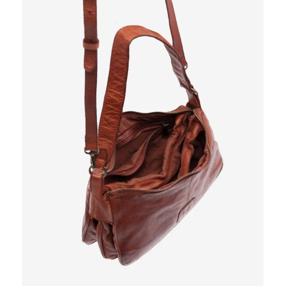 Bolso De Hombro Biba Boston De Piel