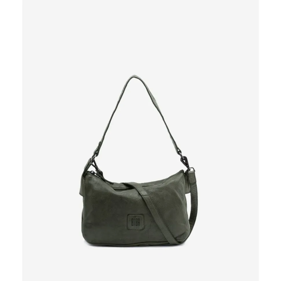 Bolso De Hombro Biba Boston De Piel