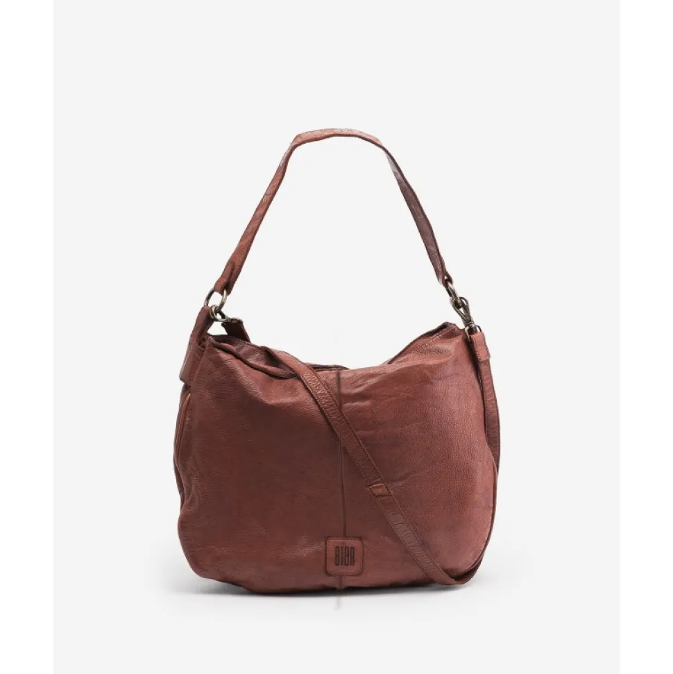 Bolso De Hombro Biba Boston De Piel