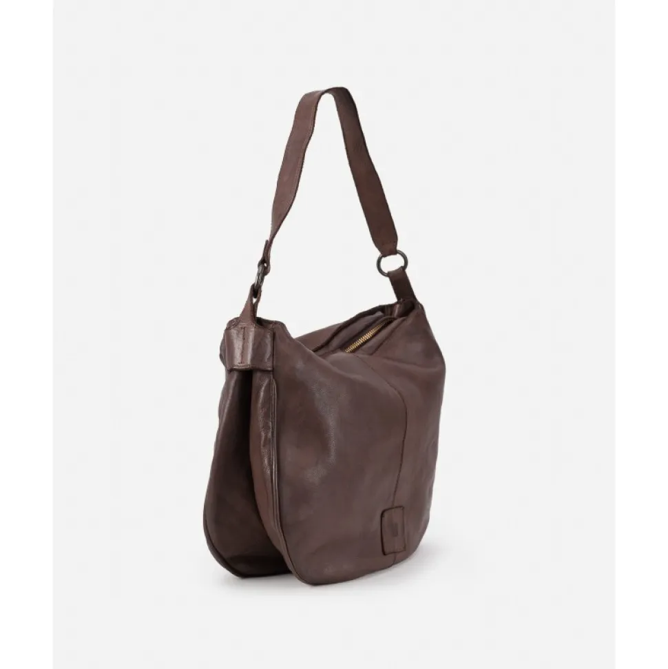 Bolso De Hombro Biba Boston De Piel