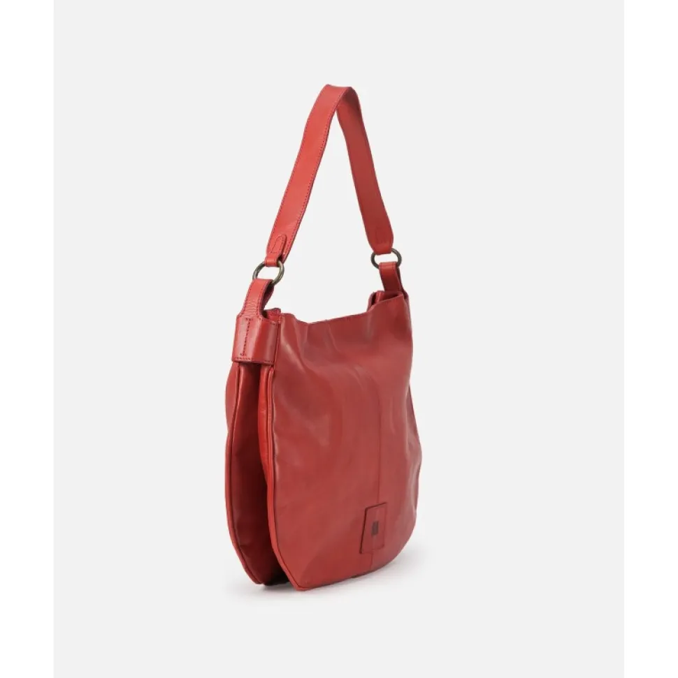 Bolso De Hombro Biba Boston De Piel