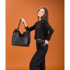 Bolso De Hombro Biba Brewton De Piel