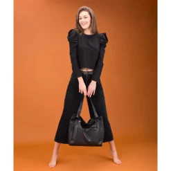 Bolso De Hombro Biba Brewton De Piel