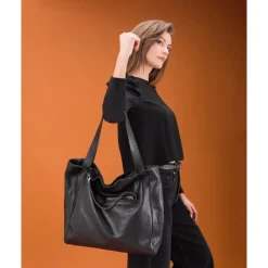 Bolso De Hombro Biba Brewton De Piel