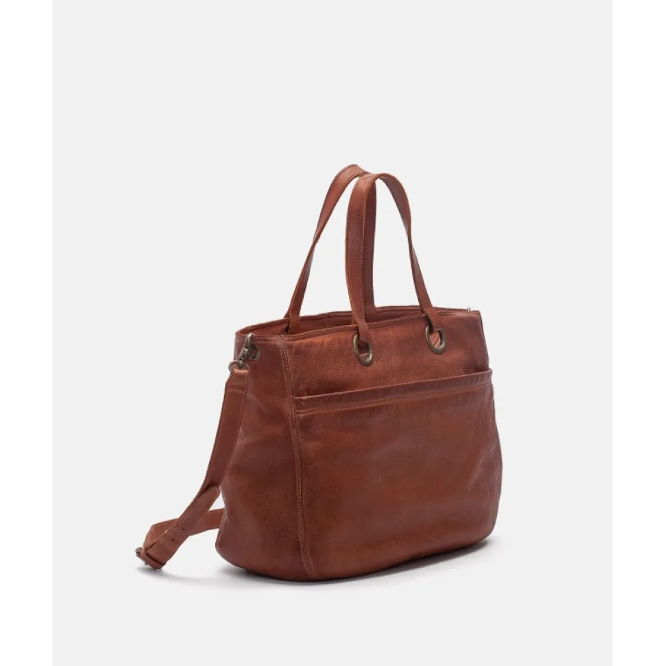 Bolso De Hombro Biba Evans De Piel