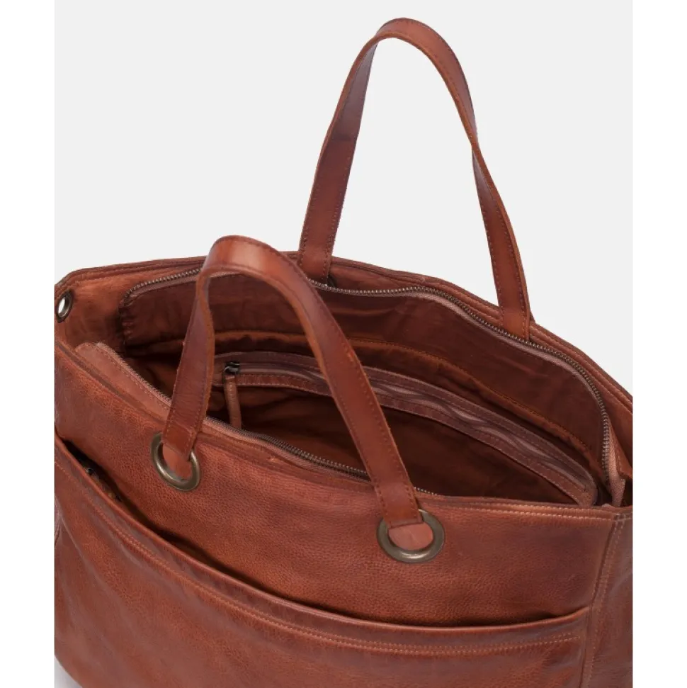 Bolso De Hombro Biba Evans De Piel