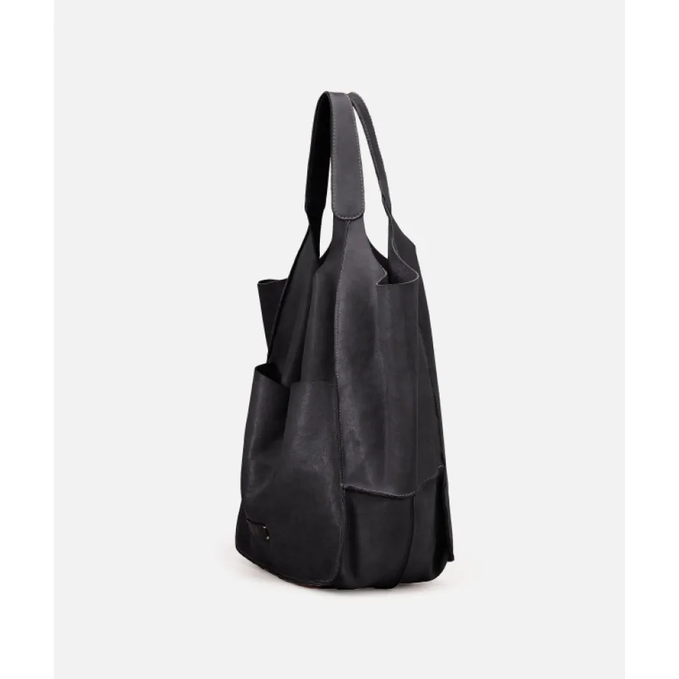 Bolso De Hombro Biba Homer De Piel