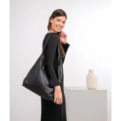 Bolso De Hombro Biba Relovell De Piel
