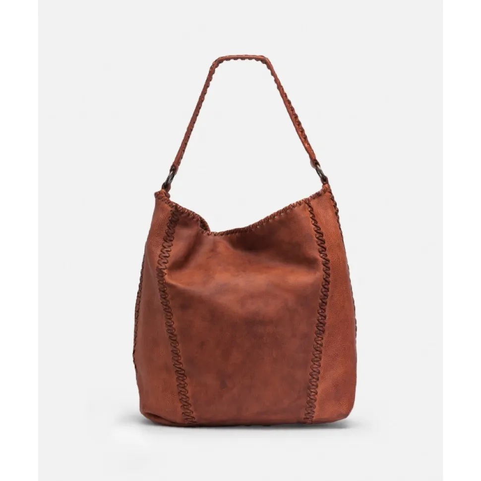 Bolso De Hombro Biba Shamrock De Piel