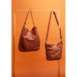 Bolso De Hombro Biba Shamrock De Piel