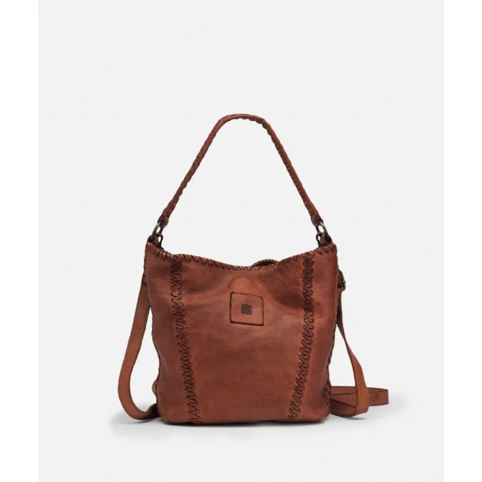 Bolso De Hombro Biba Shamrock De Piel