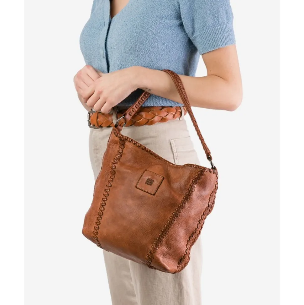 Bolso De Hombro Biba Shamrock De Piel