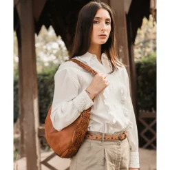 Bolso De Hombro Biba Somerset De Piel