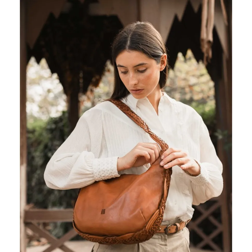 Bolso De Hombro Biba Somerset De Piel