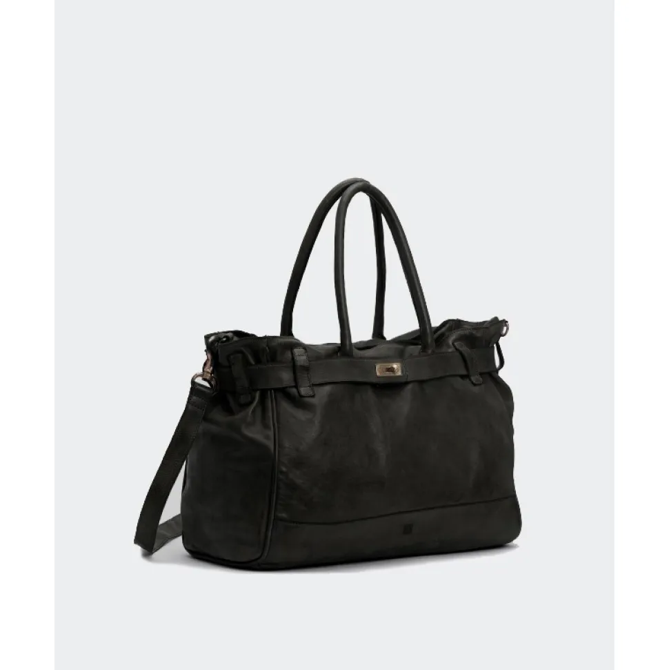 Bolso De Mano Biba Blossom De Piel
