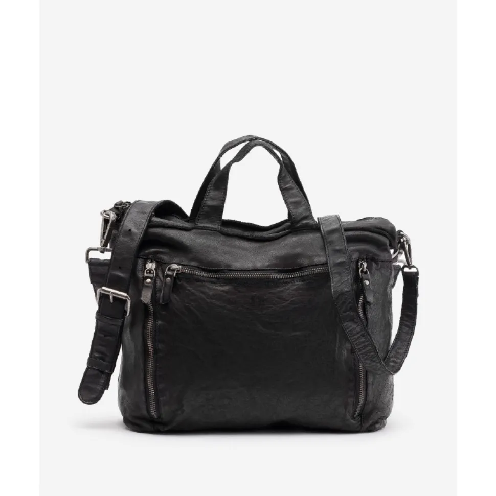 Bolso De Mano Biba Greenville De Piel