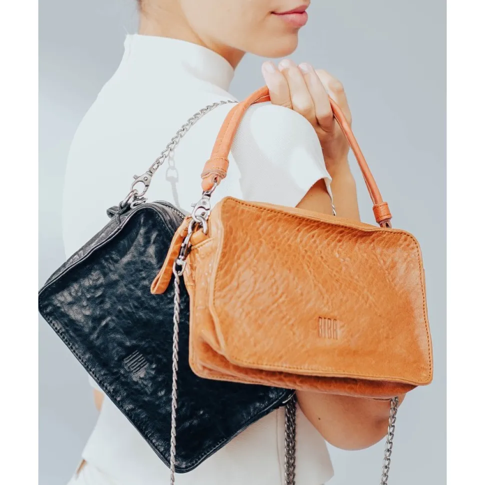 Bolso De Mano Biba Logan De Piel