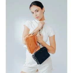 Bolso De Mano Biba Logan De Piel