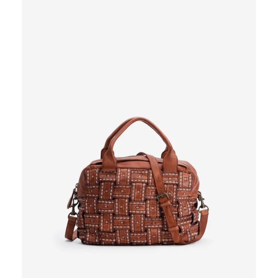 Bolso De Mano Biba Payson De Piel