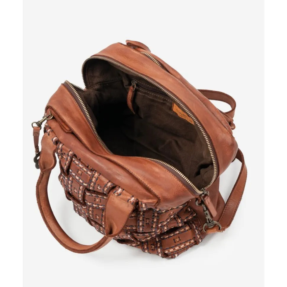 Bolso De Mano Biba Payson De Piel