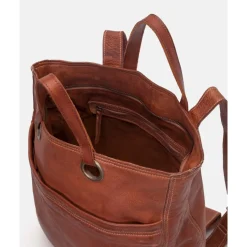 Mochila Biba Evans De Piel